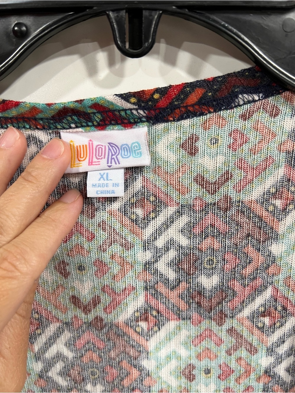 NWT Lularoe Sarah XL cardigan long - Picture 4 of 6